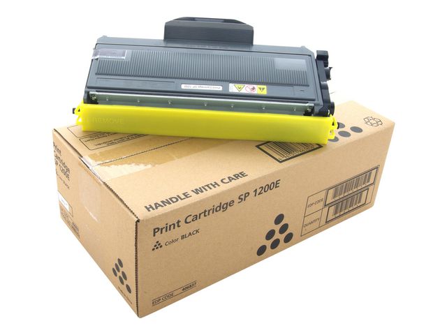 Ricoh Toner, 1200E, svart, 406837, st