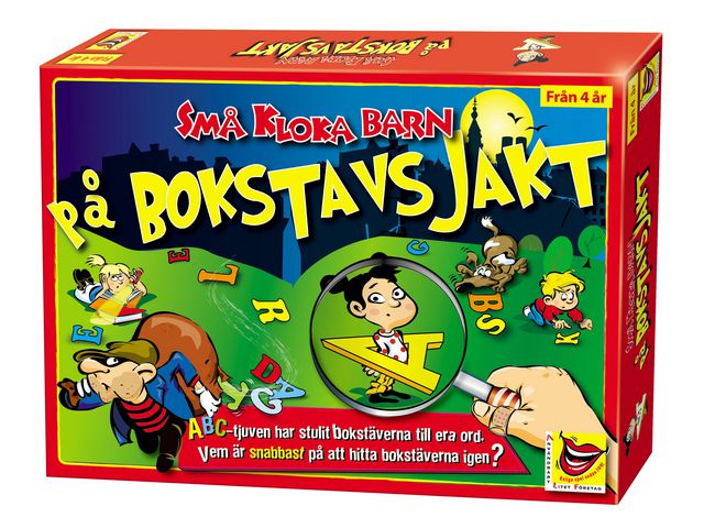 Små kloka barn på bokstavsjakt från 4år, st