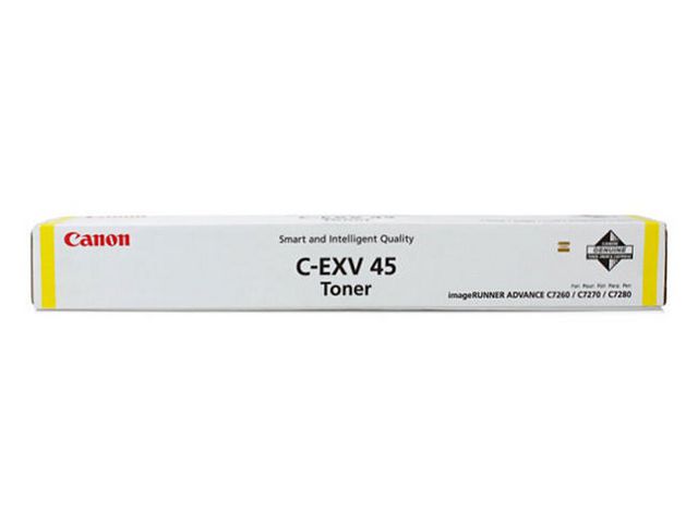 Canon Toner, 45, gul, singelförpackning, 6948B002, st