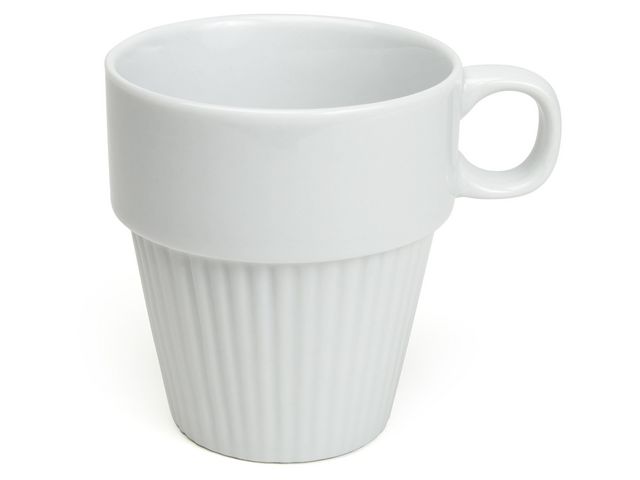 EXXENT Mugg Porslin 30 cl, fp om 6 st