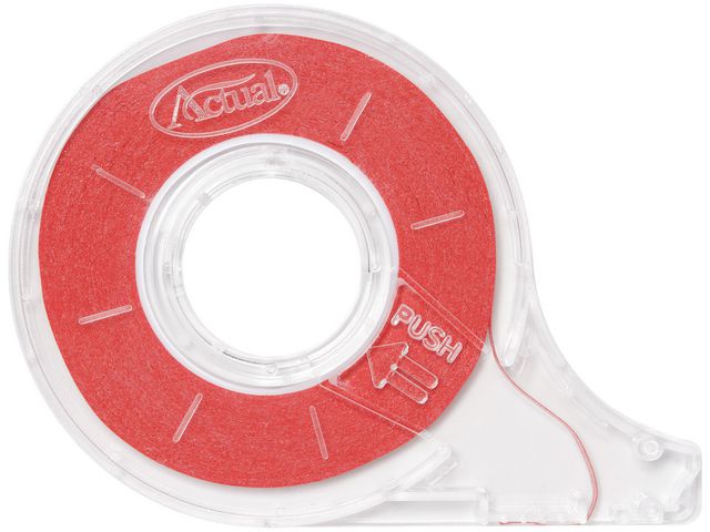 Actual Uppdelningsband 2mmx13m röd, st