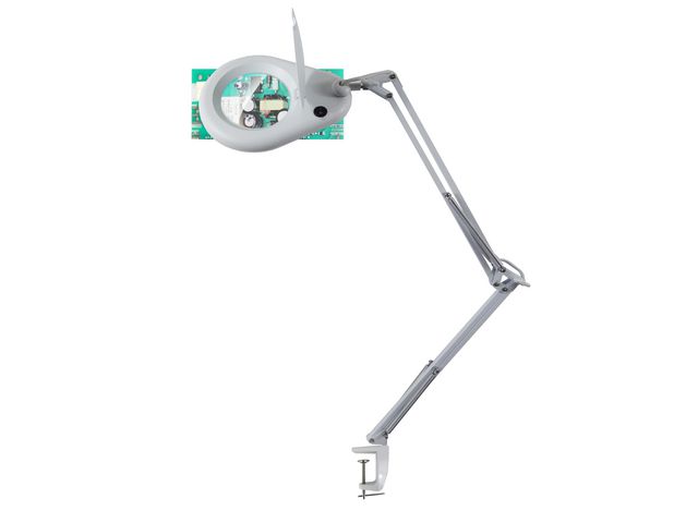 Unilux Förstoringslampa Zoom LED vit, st