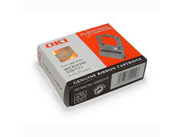 OKI Färgband, svart, 9002315, st