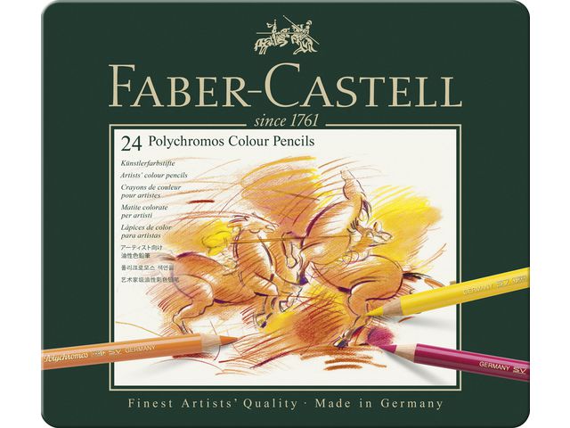 Faber-Castell Färgpenna Polychroms, fp om 24 st