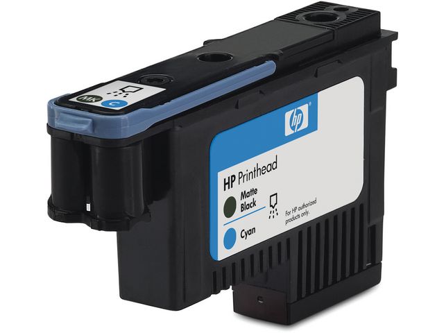 HP Skrivhuvud C9404A 70 Svart/Cyan, st