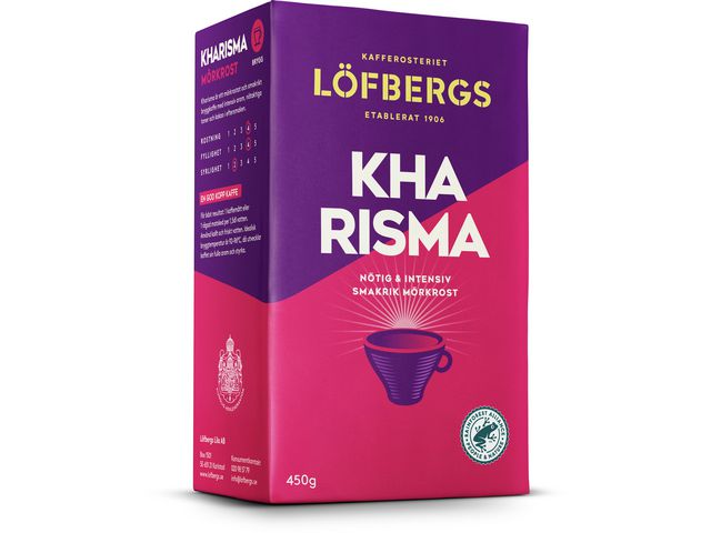 Löfbergs Kaffe Kharisma RA 500g, st