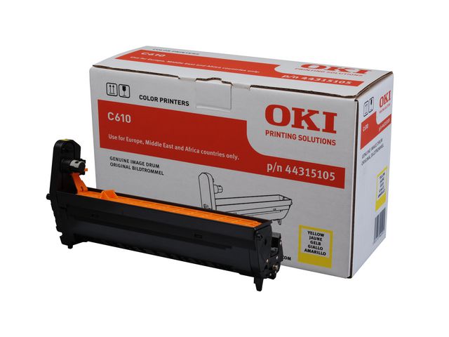 OKI Trumenhet, gul, 44315105, st
