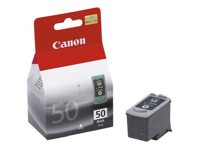 Canon Bläckpatron, PIXMA PG-50, 0616B001, svart, singelförpackning, st