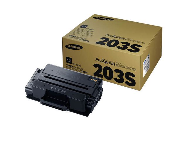 Samsung Tonerkassett, MLT-D203S, SU907A, svart, singelförpackning, st