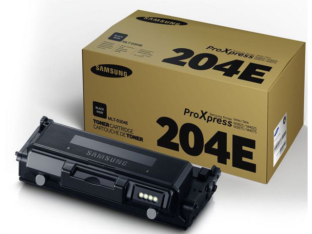 Samsung Tonerkassett, MLT-D204E/ELS, SU925A, svart, singelförpackning, extra hög kapacitet, st