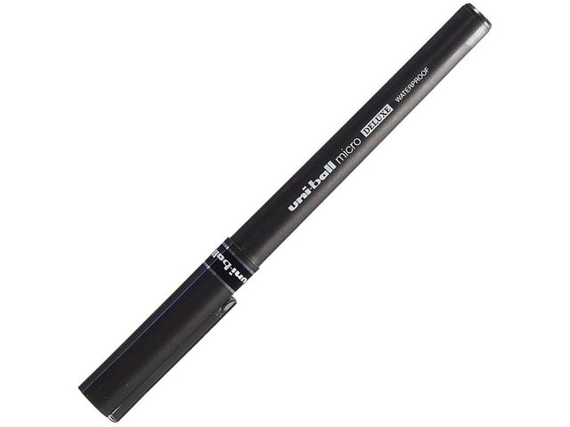 Uni-Ball Bläckkulpenna  Deluxe 155 röd, st