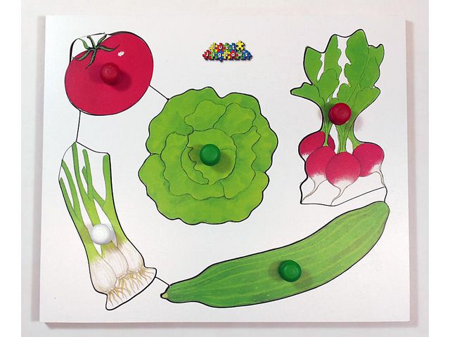 Knoppussel ''Frukt och grönt'', st