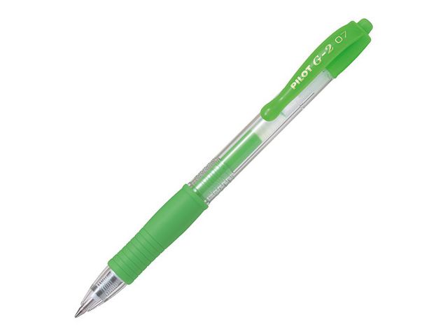 Pilot Gelpenna G-2 0,7 Neon Grön, st