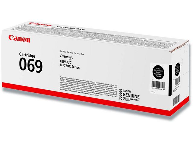 Canon Toner 069 BK 2,1K Svart, st