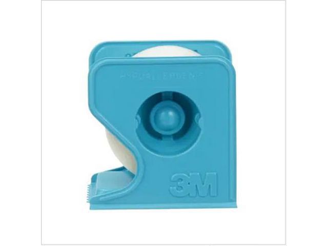 MICROPORE Micropore Vit med hållare 2,5cm x 9,1m 12/fp, fp om 12 st