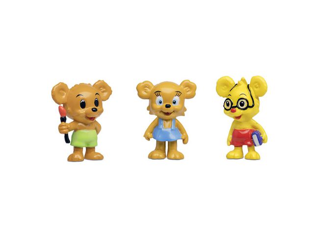 Nalle-Maja, Brum och Teddy Figurset, fp om 3 st