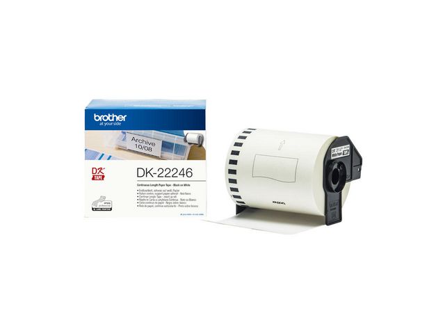 Brother Etikett DK22246 103mmx30 48m, rulle om 48 m