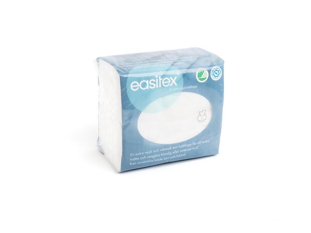 EASI-TEX Tvättlapp Extra mjuk 30x32cm, fp om 50 st