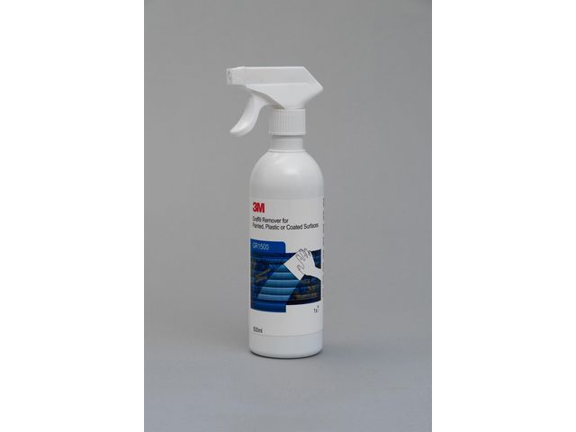 3M™ Graffitiborttagningsspray, GR1500, hög kokpunkt, svag lukt, 500 ml, flaska om 500 ml