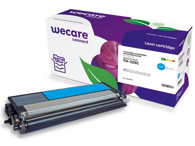 Wecare Toner BROTHER TN-325C 3,5K cyan, st
