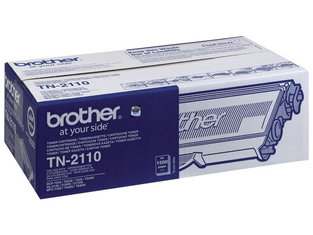 Brother Toner TN-2110, svart, singelförpackning, st