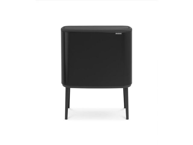 Produktfoto för BRABANTIA Papperskorg Bo Touch Bin 36L Matt Svart