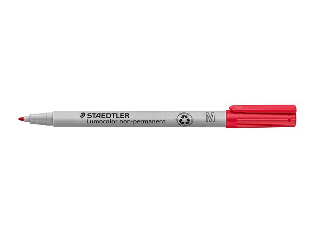STAEDTLER Lumocolor Universalpenna Lumocolor® 315 icke-permanent, mediumspets, 1 mm linjebredd, röd, st