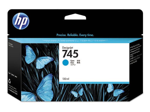 HP Bläckpatron F9J97A 745 Cyan, st