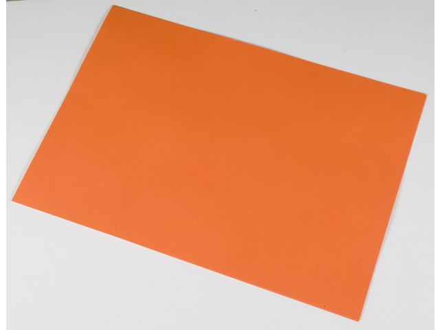 Dekorationskartong orange, st