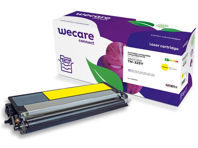 Wecare Toner BROTHER TN-325Y 3,5K gul, st