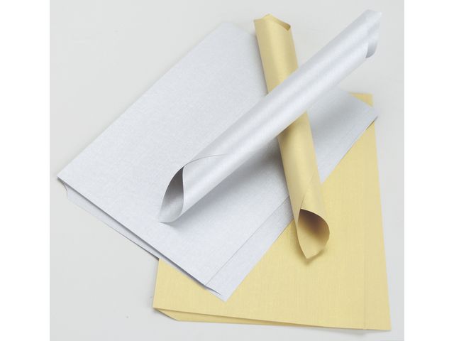Guldpapper A4 130g, fp om 25 blad