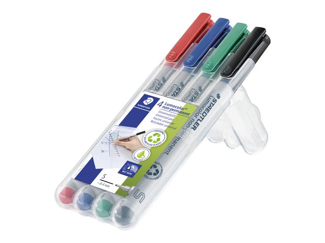 STAEDTLER Lumocolor Universalpenna Lumocolor® 311 icke-permanent, SF VL, fp om 4 st