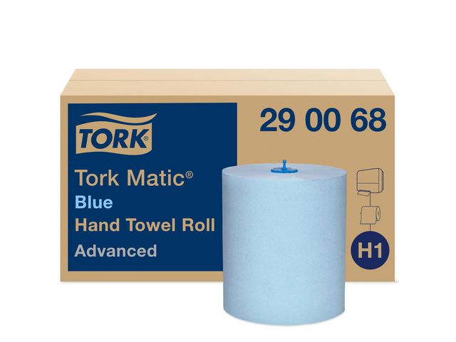 Tork Pappershandduk Adv H1 2-lagers blå, fp om 6 st
