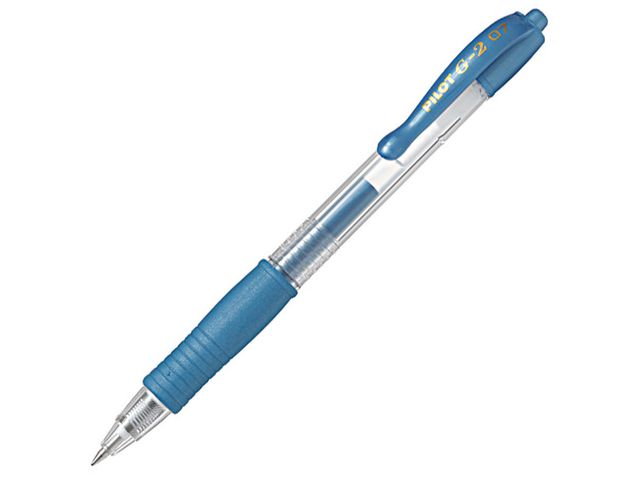 Pilot Gelpenna G-2 Metallic 0,7 blå, st