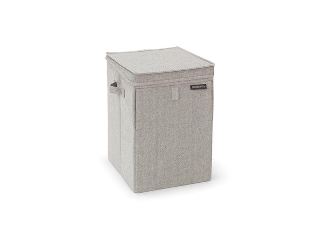 BRABANTIA Tvättkorg Stapelbar 35L Grå, st