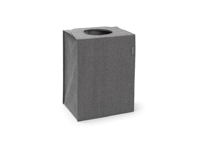 BRABANTIA Tvättkorg Rektangulär 55L Svart, st