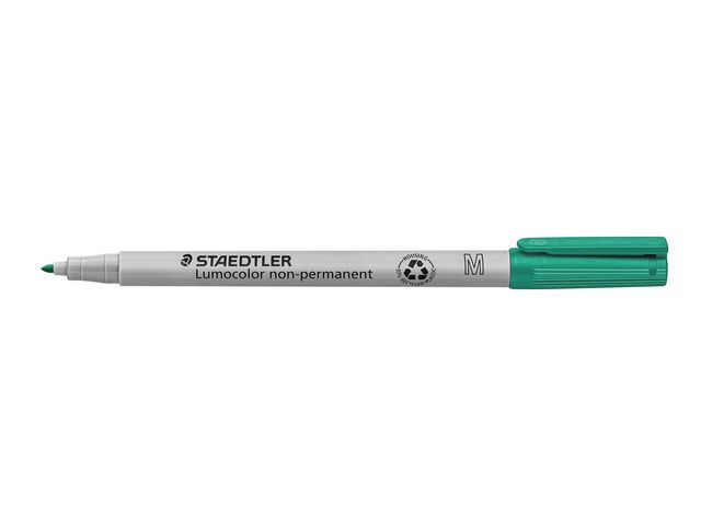 STAEDTLER Lumocolor Universalpenna Lumocolor® Icke-permanent, kulspets, 1 mm linjebredd, grön, st