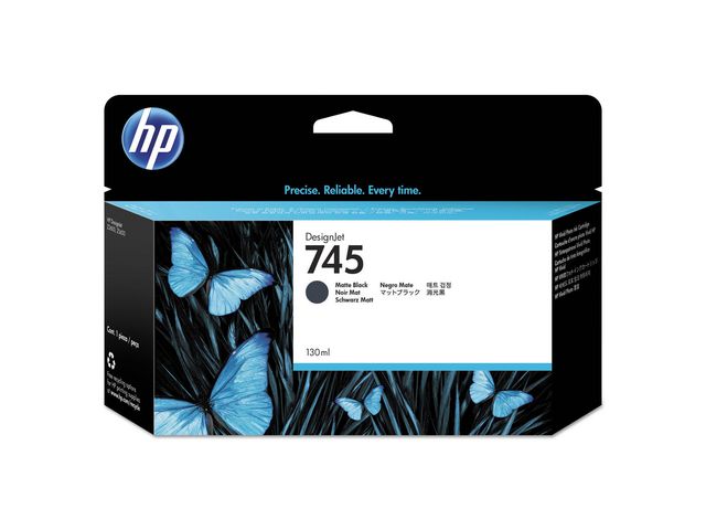 HP Bläckpatron F9J99A 745 Mattsvart, st