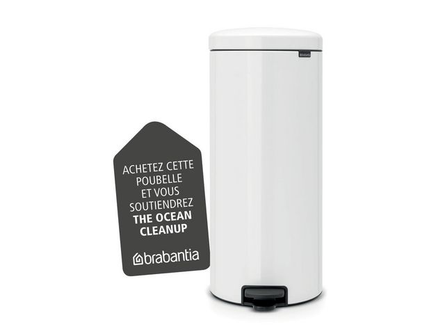 BRABANTIA Pedalhink newIcon 30L Vit, st