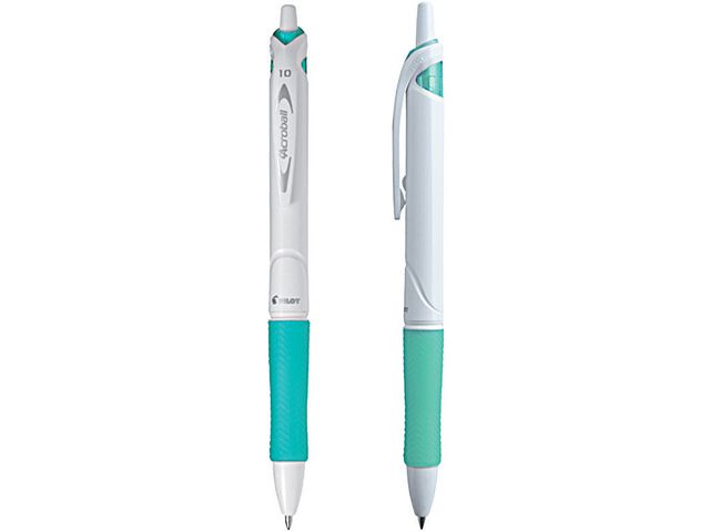 Pilot Kulpenna, Begreen Acroball PureWhite, mediumspets 1,0 mm, grön, st