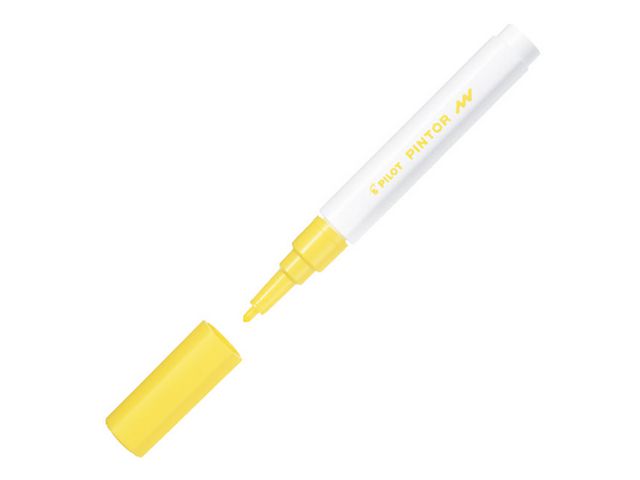 Pilot Märkpenna Pintor Fine spets, 1,0 mm, gul, st