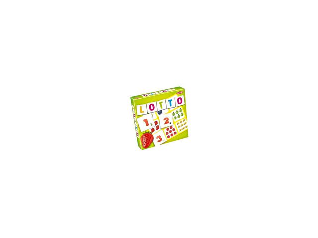 TACTIC Frukt-lotto, inlärningsspel, 2–4 spelare, 4–7 år, st