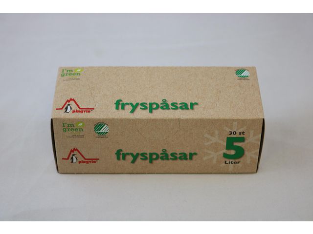 Fryspåse ECO 5L transparent, fp om 30 st