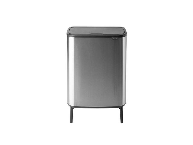 BRABANTIA Papperskorg Bo Touch Bin HI 2x30L Matt Stål, st