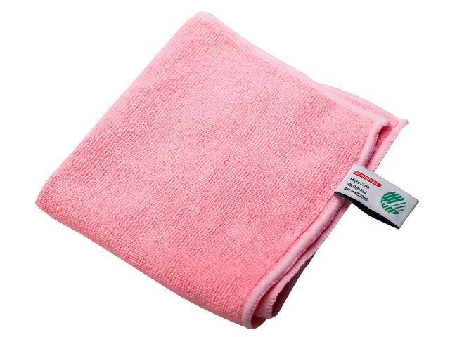 NORDEX Microfiberduk PROFFER 32x32cm röd, st