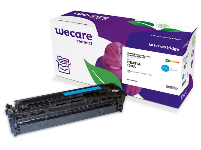 Wecare Toner HP CE321A 1,3K cyan, st