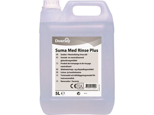 Diversey Sköljmedel Rinse instrumentdisk 5L, flaska om 5 l