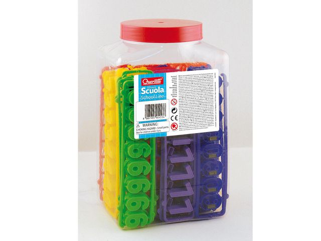 Quercetti Magnetsiffror 288 st, fp om 288 st