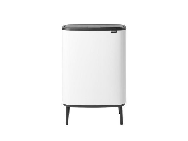 BRABANTIA Papperskorg Bo Touch Bin HI 60L Vit, st