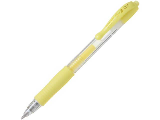Pilot Gelpenna G-2 Pastel 0,7 gul, st